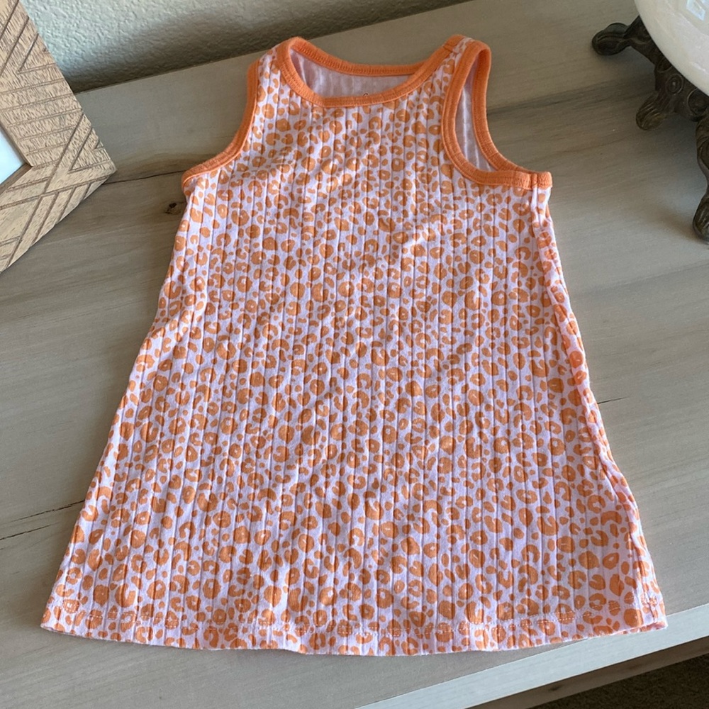 Cat & jack racer back sun dress, leopard, animal print!